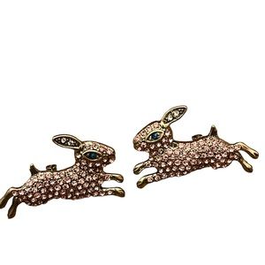 Heidi daus pink crystal earring please read description